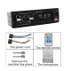 Radio Auto 1 DIN Bluetooth MP3 Player USB TF Card AUX FM Stereo Telecomanda si incarcare USB