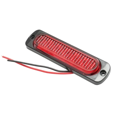 Set 2 mini Lampi LED Rosii laterale de Gabarit 12V 24V pentru Camion Remorca Platforma si Utilaje