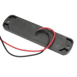 Set 2 mini Lampi LED Galbene laterale de Gabarit 12V 24V pentru Camion Remorca Platforma si Utilaje