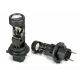 Set 2 Becuri LED T01 H7 F cu Lupa 180W de 18000LM 12V lumina 6000K