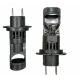 Set 2 Becuri LED T01 H7 F cu Lupa 180W de 18000LM 12V lumina 6000K