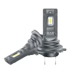 Set 2 becuri auto LED W H7 de 120W cu 15000Lm 12V 6000K lumina alb rece