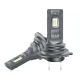 Set 2 becuri auto LED W H7 de 120W cu 15000Lm 12V 6000K lumina alb rece