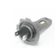 Set 2 becuri auto LED W H7 de 120W cu 15000Lm 12V 6000K lumina alb rece