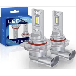 Set 2 becuri auto LED W HB4 (9006) de 120W cu 15000Lm 12V 6000K lumina alb rece