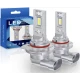Set 2 becuri auto LED W HB4 (9006) de 120W cu 15000Lm 12V 6000K lumina alb rece