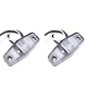 Set 2 Mini Lampi LED de gabarit Laterale ALBE 12V/24V Carcasa Transparenta