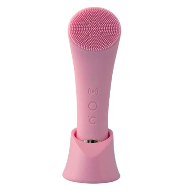 Aparat de ingrijire faciala tehnologie Microvibratie silicon hipoalergenic 8000 pulsatii pe minut