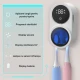 Sterilizator UV portabil pentru 2 periute de dinti tip suport periute Inteligent Senzor Deschidere Inchidere automata