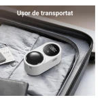 Sterilizator UV portabil pentru 2 periute de dinti tip suport periute Inteligent Senzor Deschidere Inchidere automata