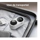 Sterilizator UV portabil pentru 2 periute de dinti tip suport periute Inteligent Senzor Deschidere Inchidere automata