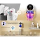 Sterilizator UV portabil pentru 2 periute de dinti tip suport periute Inteligent Senzor Deschidere Inchidere automata