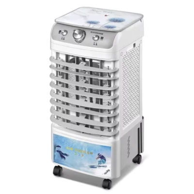 Racitor de Aer portabil YS 29 putere 50W cu 3 viteze Oscilatie automata Alb