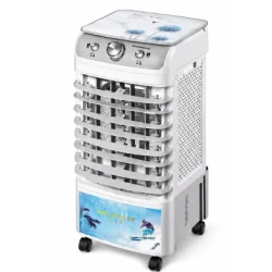 Racitor de Aer portabil YS 29 putere 50W cu 3 viteze Oscilatie automata Alb
