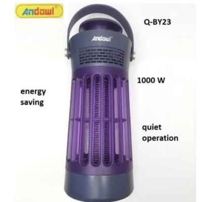 Lampa electrica anti insecte rotire la 360 grade Andowl Q BY23 negru