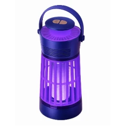 Lampa electrica anti insecte rotire la 360 grade Andowl Q BY23 negru