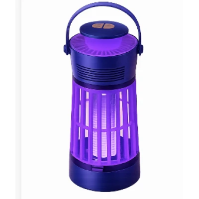 Lampa electrica anti insecte rotire la 360 grade Andowl Q BY23 negru