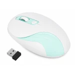 Mouse wireless QM75 cu receptor USB design ergonomic pentru computere de birou