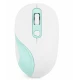 Mouse wireless QM75 cu receptor USB design ergonomic pentru computere de birou
