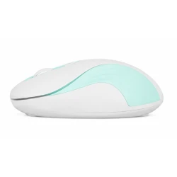 Mouse wireless QM75 cu receptor USB design ergonomic pentru computere de birou
