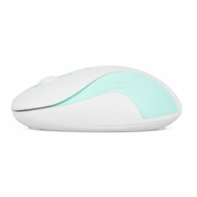 Mouse wireless QM75 cu receptor USB design ergonomic pentru computere de birou