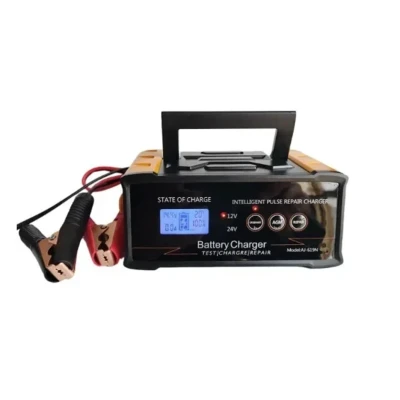 Redresor Auto Inteligent Q DP915 de 12V/24V incarcare rapida display LCD digital pentru Baterii Auto