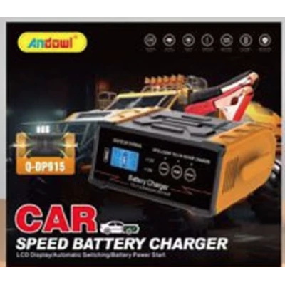 Redresor Auto Inteligent Q DP915 de 12V/24V incarcare rapida display LCD digital pentru Baterii Auto