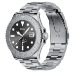 Ceas Smartwatch AW46 Premium apeluri si notificari curea Metalica monitorizare activitati fizice Argintiu
