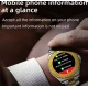 Ceas Smartwatch AW46 Premium apeluri si notificari curea Metalica monitorizare activitati fizice Argintiu