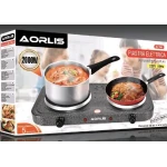 Aragaz electric cu doua plite Aorlis AO 77983 putere 2000W