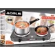 Aragaz electric cu doua plite Aorlis AO 77983 putere 2000W