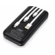 Baterie externa 12000mAh cu cabluri incorporate Andowl Q CD221