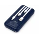 Baterie externa 12000mAh cu cabluri incorporate Andowl Q CD221