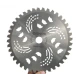 Disc motocoasa NR 10 de 255x25.4x40T arbusti dinti vidia model SPECIAL MX1018