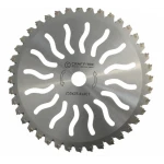 Disc motocoasa NR 10 de 255x25.4x40T arbusti dinti vidia model SOARE MX1017