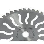 Disc motocoasa NR 10 de 255x25.4x40T arbusti dinti vidia model SOARE MX1017