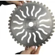 Disc motocoasa NR 10 de 255x25.4x40T arbusti dinti vidia model SOARE MX1017