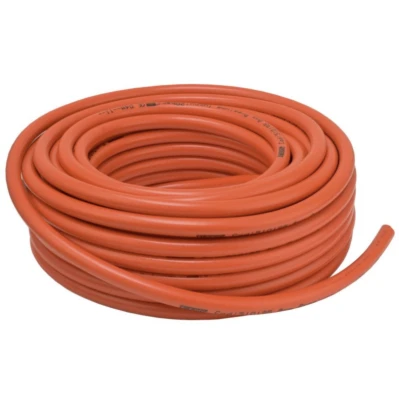 Furtun gaz 25m int 8mm ext13mm portocaliu ITALIA MX020
