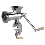 Masina tocat carne manuala nr 10 aluminiu 1165g model 2 Lider MX970