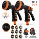 Set 2 Pistoale de stropit cu 9 functii MX249