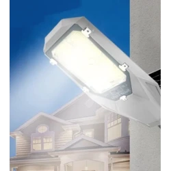Lampa solara stradala putere 600W cu 8 casete negru gri cu telecomanda