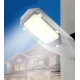 Lampa solara stradala putere 600W cu 8 casete negru gri cu telecomanda