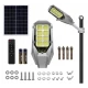 Lampa solara stradala putere 600W cu 8 casete negru gri cu telecomanda