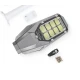 Lampa solara stradala putere 600W cu 8 casete negru gri cu telecomanda