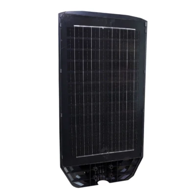 Lampa Solara Stradala putere 1600W senzor miscare PIR si lumina telecomanda inclusa suport montaj Stalp Inclus IP66