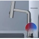 Baterie baie/bucatarie cu display temperatura curgere tip cascada jet sau spray dus extractibil