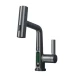 Baterie baie/bucatarie cu display temperatura curgere tip cascada jet sau spray dus extractibil