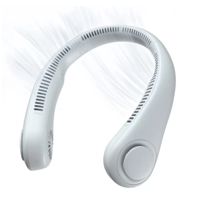 UB Ventilator pentru gat reincarcabil USB tip C cu 3 viteze