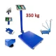Cantar Electronic 350 kg cu Acumulator si Platforma metalica din tabla striata brat rabatabil