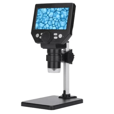 Microscop digital LCD 4.3 inch HD 8MP zoom 1 la 1000X cu 8 LED baterie reincarcabila
